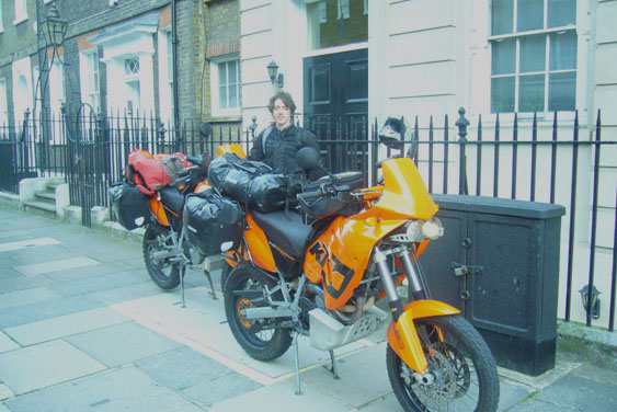 setting off