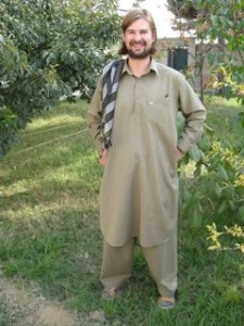 Jeremy in Afghan gear